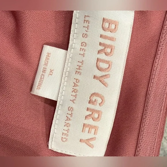 Birdy Grey One Shoulder Maxi Dress woman’s size XL - Picture 6 of 13